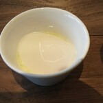 鉄板焼 ロウ フクオカ - 温泉玉子