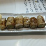 くろべー - 肉ネギ巻き　350円