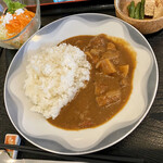 和かふぇよろずや - ランチメニュー@880円(税込)「よろづや特製カレー」