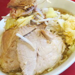 ラーメン二郎 - ラーメン小＋ニンニク多め