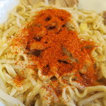 ラーメン二郎 - 一味投下～♪