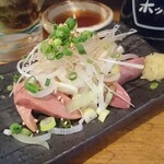 大衆立飲 もつ刺 すずき - 都どり とろレバー430円