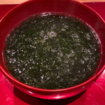 もちづき - あおさのみそ汁