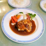 デセールカワウチ - 国産ハンバーグステーキ