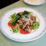 デセールカワウチ - 豚しゃぶしゃぶ風