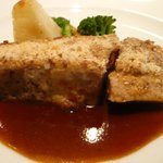 レストラン アンジュール - 豚肉のマスタードソース焼き（日替わり）
