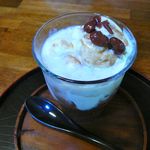 屋宜家 - 【大豆丸ごと豆乳入りクリームぜんざい…450円】◎2012/4