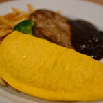 ココス - おこさまオムライス＆ハンバーグプレート