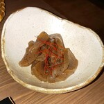 蕎麦 高しま - ピリ辛こんにゃく