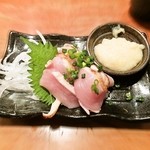 炭火焼とり えんや 青獅子店 - 鶏刺し