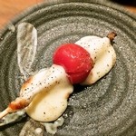 炭火焼とり えんや - モッツァレラチーズ 