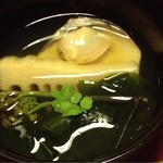 タケノコ、蛤のお椀