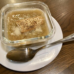 kitchen fumi - 長ネギグラタンスープ（420円）