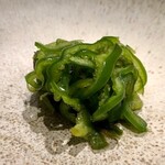 はっこく - 2020.2.  ピーマンの塩昆布和え