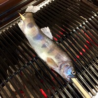 黒茶屋 - 山女魚の塩焼き