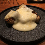 焼鳥 祐 - パンとラクレットチーズ