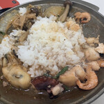 万作 - ごはん投入