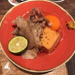 鳥茂 - 黒豚すき焼き