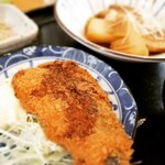 酒場 ばんと - 日替わり定食（鰯フライ、ノドグロ煮付け）