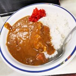 百万石 - ミニ丼セット500円(税込)ラーメンとミニカレーにしました。量がえげつない(笑)