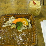 Cafe ヒペリカム - 特製五穀米のお豆さんたっぷりなカレー