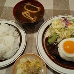 Guriru Nyu- Kotobuki - ハンバーグ定食1,200円（税別）