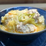 家庭料理 小川 - つくね中華？