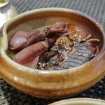 ぼちぼち - ホタルイカの茹でと一夜干し