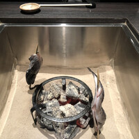 銀座方舟 大吟醸いろり店 - 岩魚
