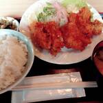 Atago shokudou - かきフライ定食 900円