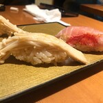 まんてん鮨 - エリンギ　金目鯛