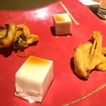 まんてん鮨 - 湯葉豆腐　はりはりづけ