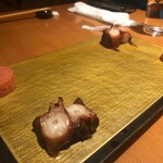 まんてん鮨 - たこ　たらこ