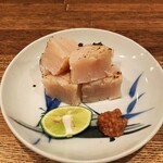 Takenami - 貝柱の塩焼。1500円