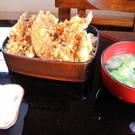 二八そば　初花 - 天丼