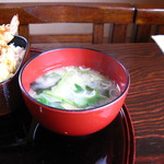 二八そば　初花 - 天丼