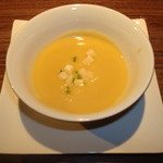 お箸で食べるレストラン つれづれ季 - さつま芋のポタージュスープ☆