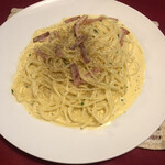 レストラン＆カフェ ひぐち - カルボナーラ