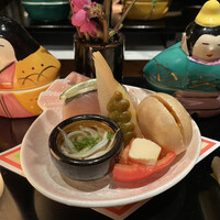 料庵 有とみ - 前菜前菜盛り合わせ