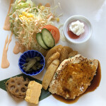 ミニキッチン - ランチ（豆腐ハンバーグ）