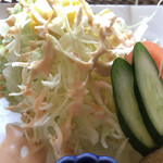 ミニキッチン - ランチのサラダ