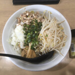 MONCHAN RAMEN SHUN - まぜそば　750円