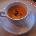 セルフィーユ - ディナーコース　人参のポタージュ