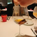 マルゴット エ バッチャーレ - トリュフがけコンソメスープ