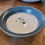 ビストロ コパン - 2020.3.21 新玉ねぎとりんごのスープ