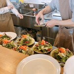 ビストロ コパン - 2020.3.21 地元の野菜のサラダ