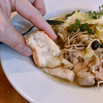 ビストロ コパン - 2020.3.21 チキンとキノコとキャベツの煮込み