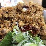 一由そば - このサイズ、厚みもスゴイ。