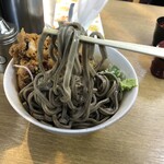 一由そば - 太打ち田舎風