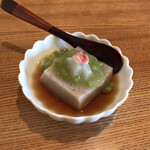 手打蕎麦 椋庵 - 昼の蕎麦膳(蕎麦豆腐)